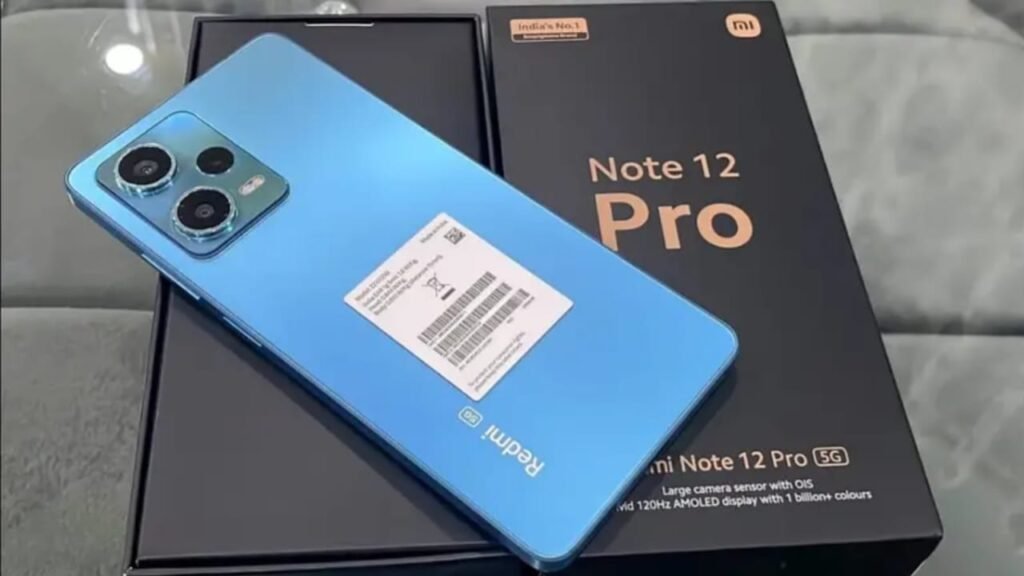 Redmi Note 12 Pro 5G : 108MP Camera, 7300mAh Battery, 16GB RAM & 100W Fast Charger, Order Now!