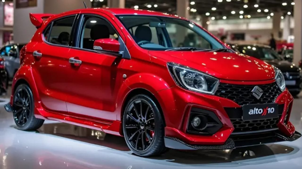 Maruti Alto K10 with Sporty Looks and 36 km/l Mileage – Just ₹1.50 Lakh Price!